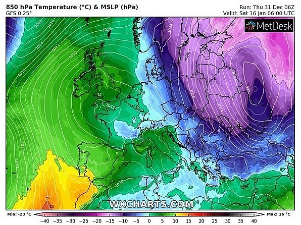 UK and Europe weather forecast latest, January 2: Snow showers with bitterly cold winds to hit the UK as temperatures plummet UK and europe weather forecast latest, january 2: snow showers with bitterly cold winds to hit the uk as temperatures plummet